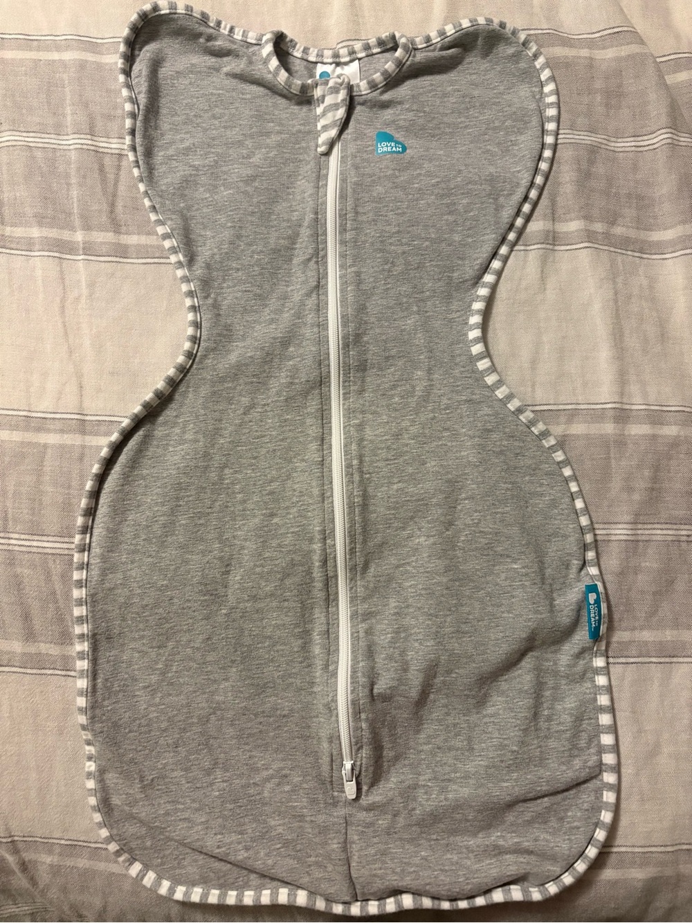 Love to Dream Cotton Swaddle Up Small in Gray
